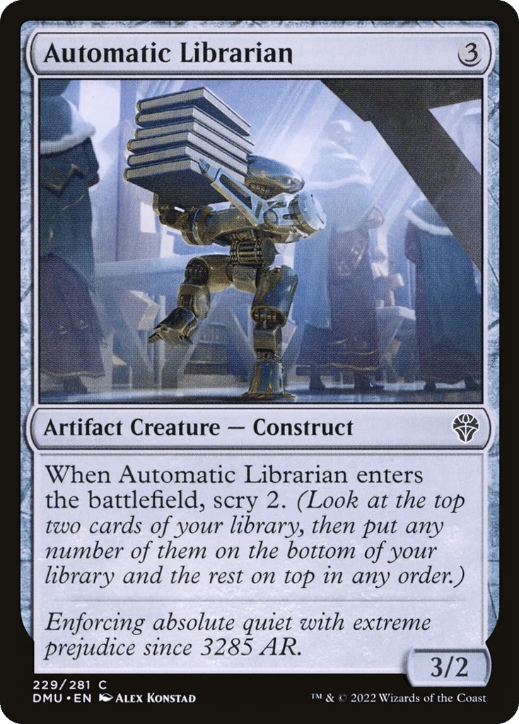 Automatic Librarian · Dominaria United