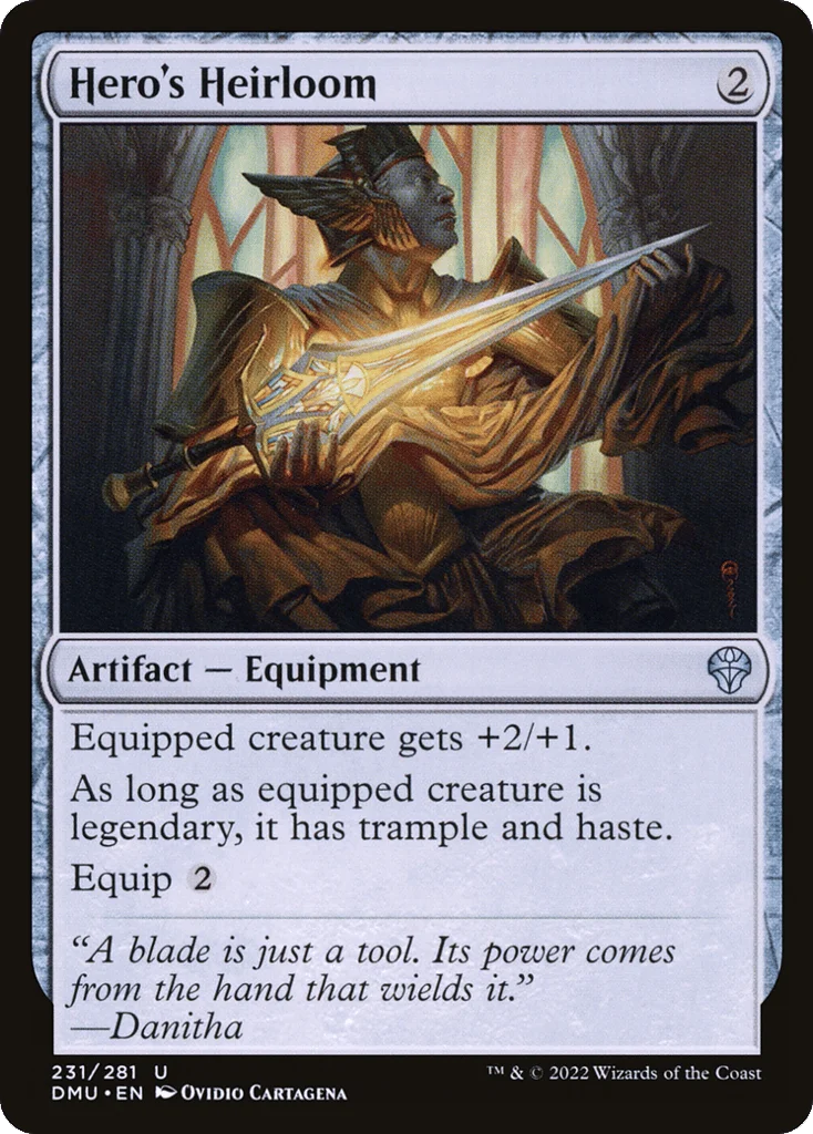 Hero's Heirloom · Dominaria United