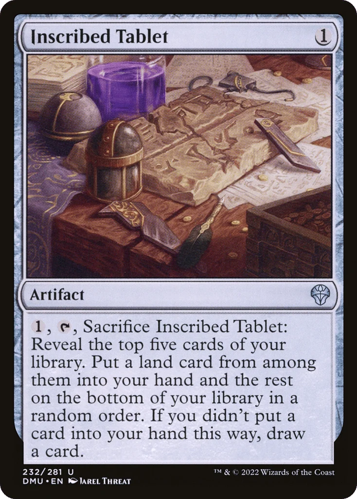 Inscribed Tablet · Dominaria United