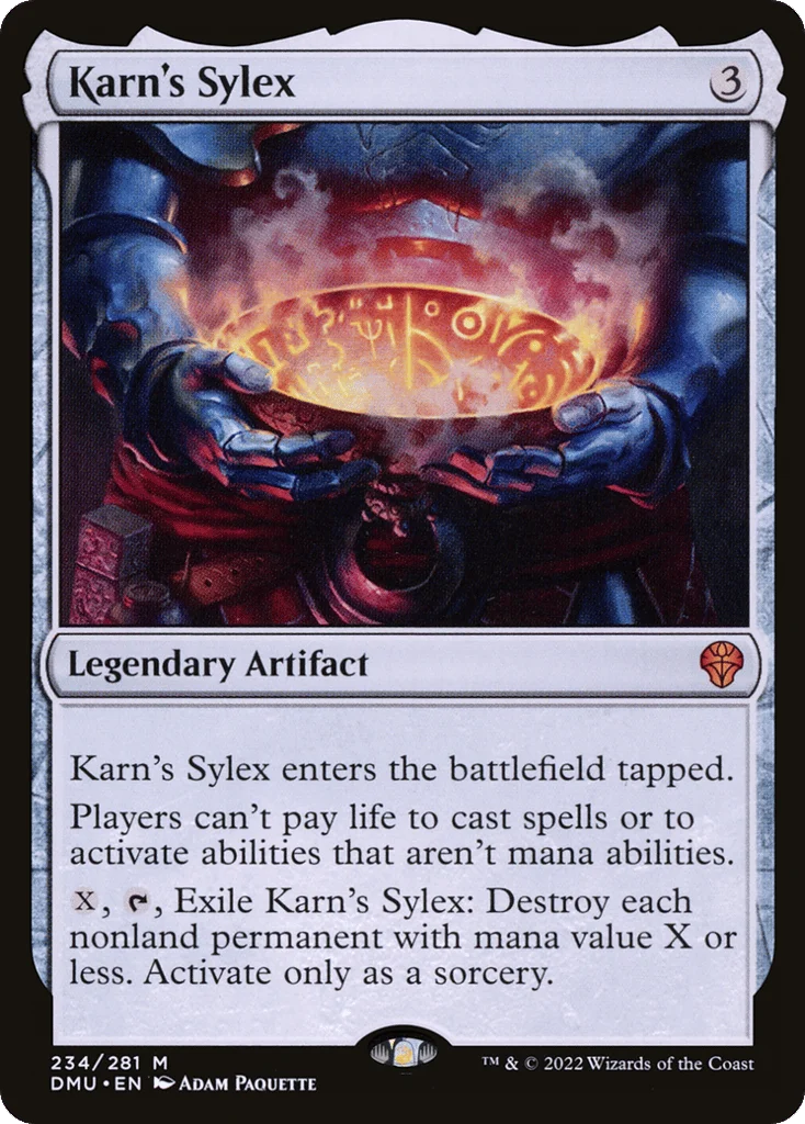 Karn's Sylex · Dominaria United