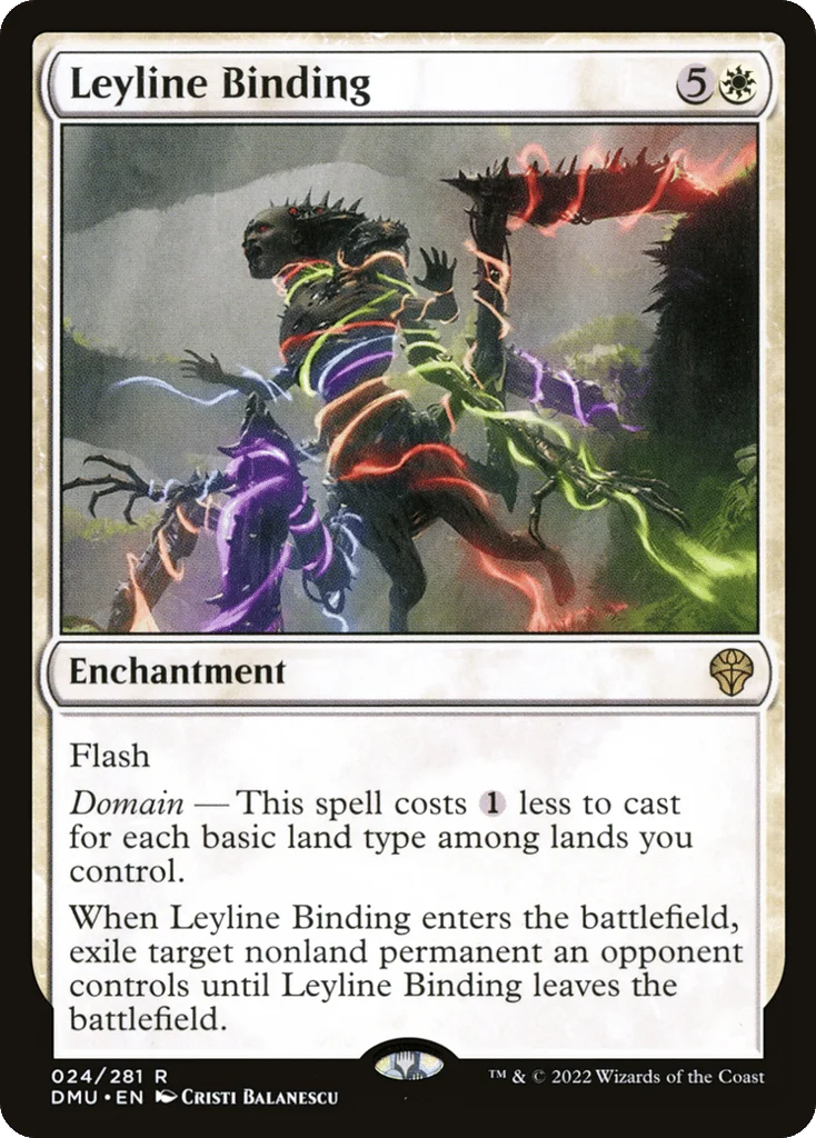 Leyline Binding · Dominaria United