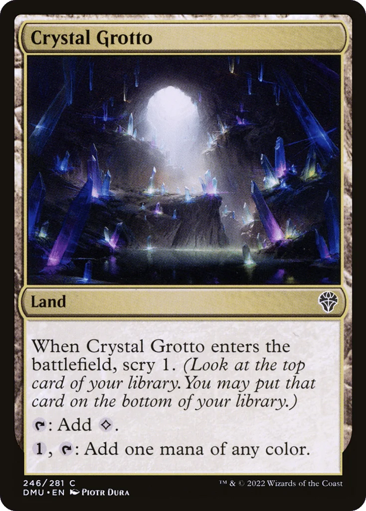 Crystal Grotto · Dominaria United