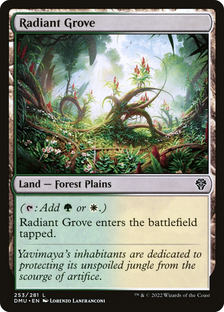 Radiant Grove · Dominaria United