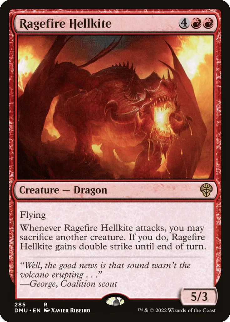 Ragefire Hellkite · Dominaria United