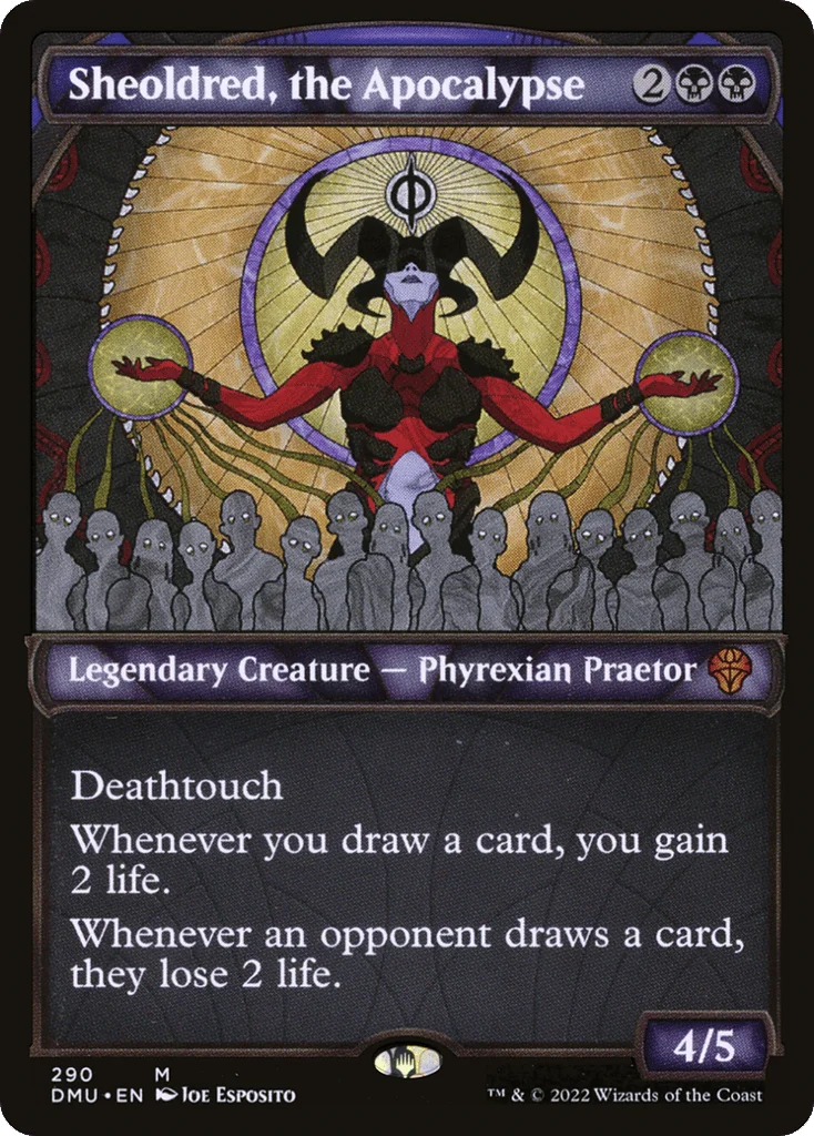 Sheoldred, the Apocalypse · Dominaria United