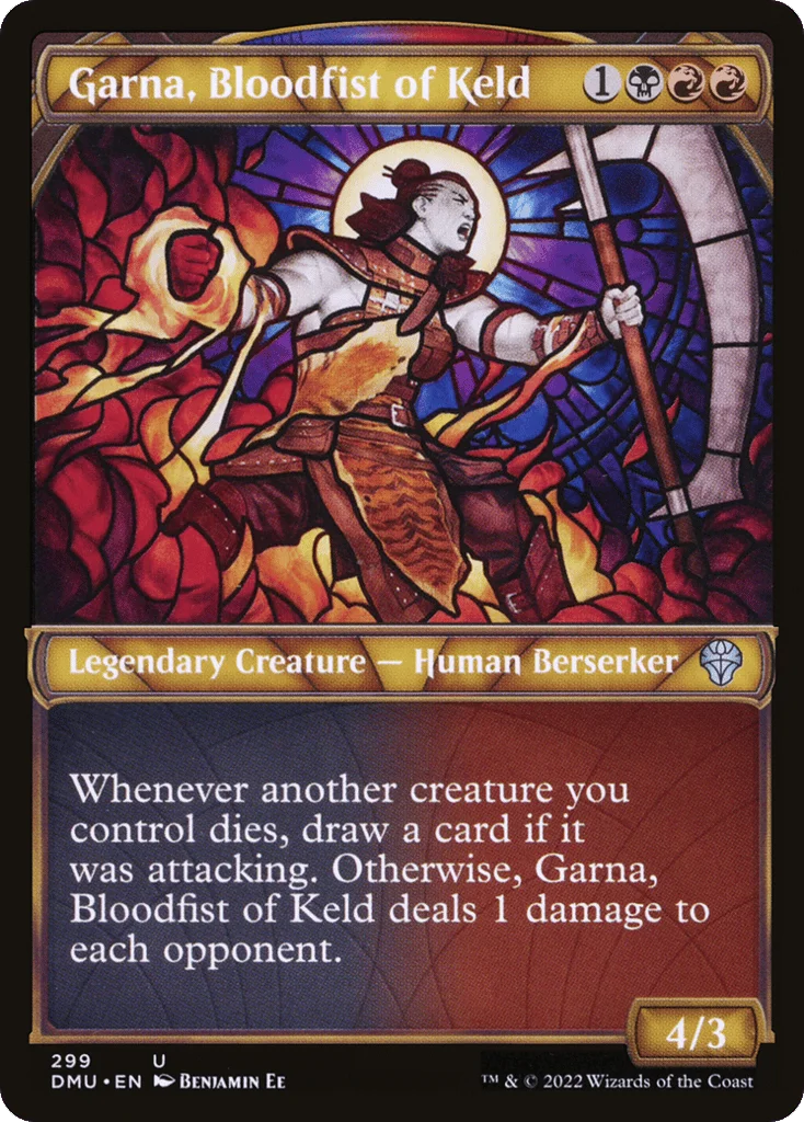 Garna, Bloodfist of Keld · Dominaria United