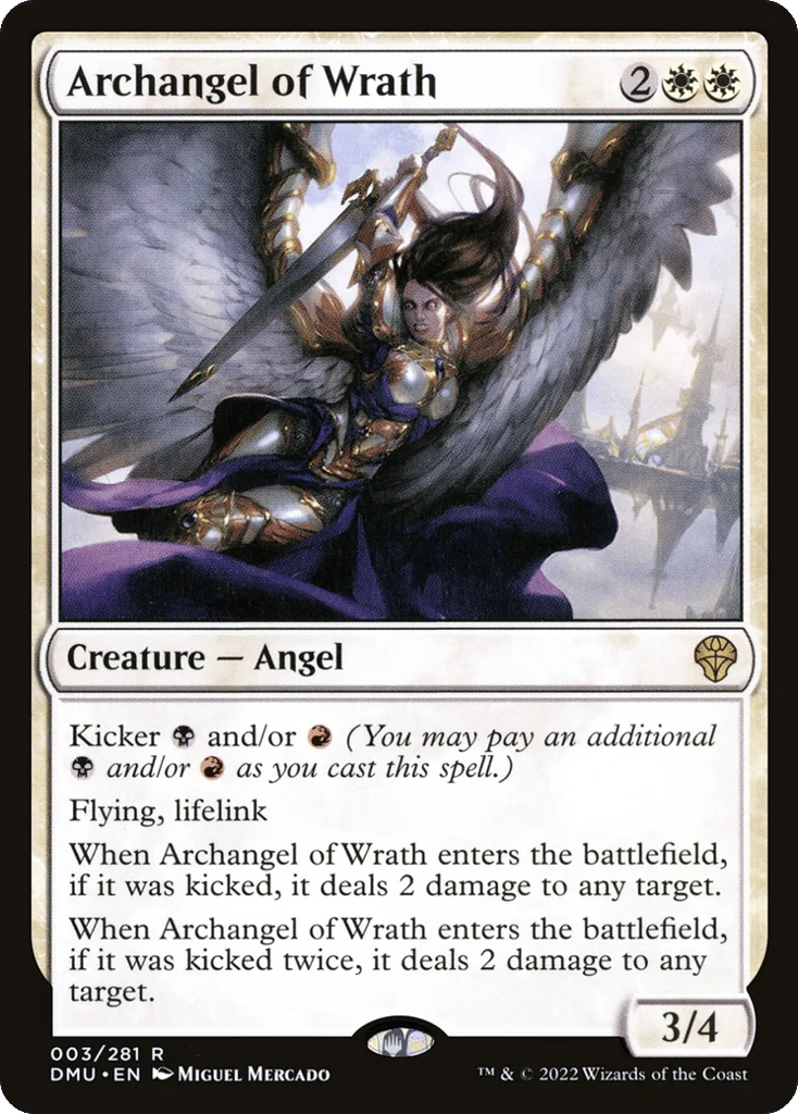 Archangel of Wrath · Dominaria United