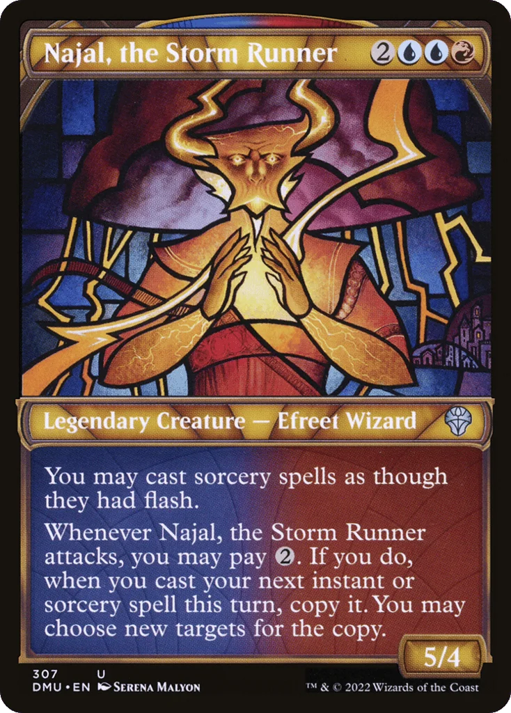 Najal, the Storm Runner · Dominaria United