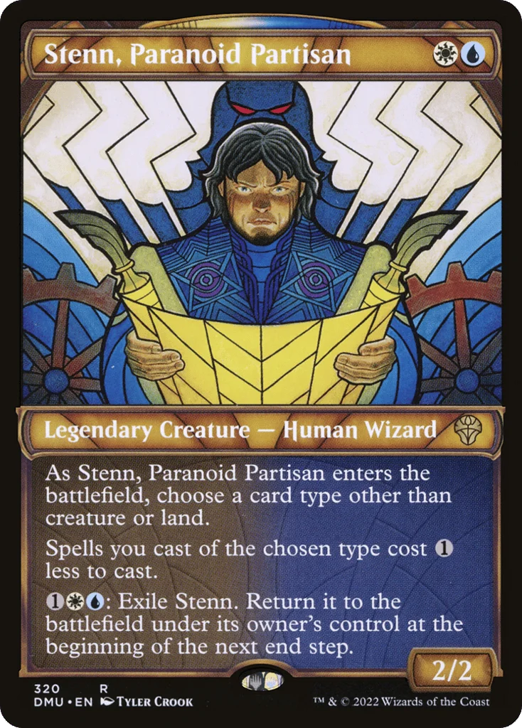 Stenn, Paranoid Partisan · Dominaria United