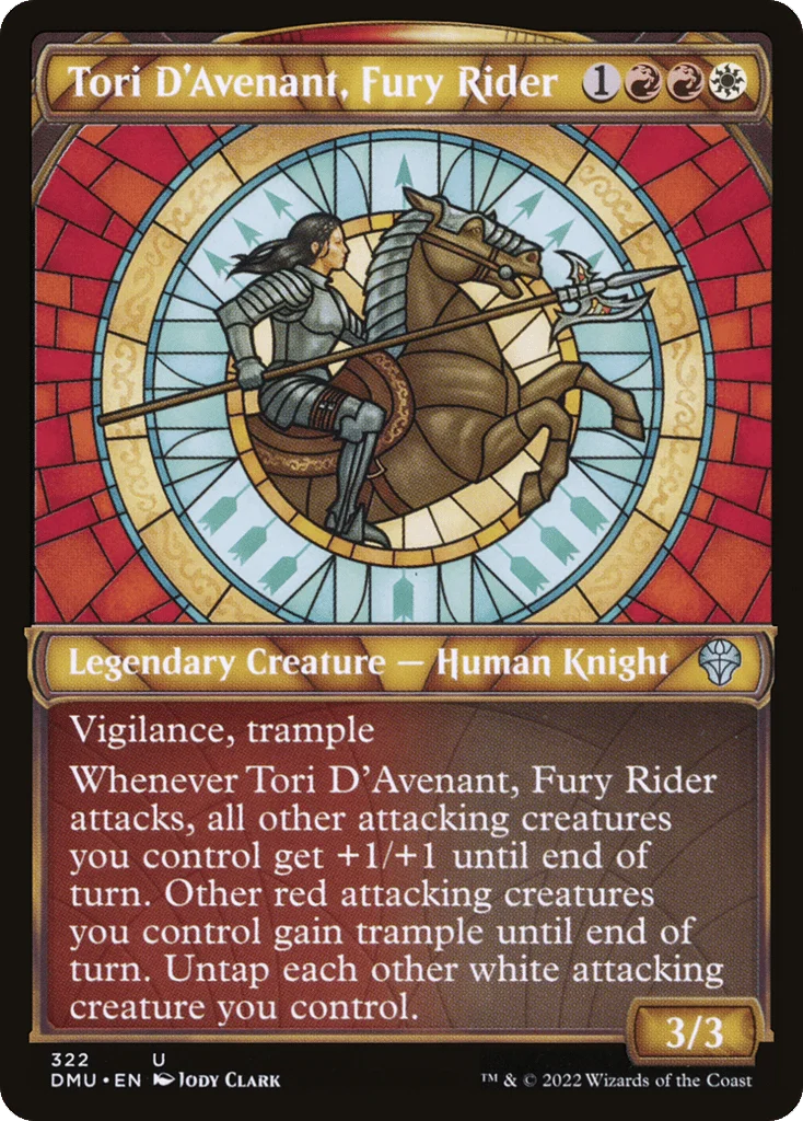 Tori D'Avenant, Fury Rider · Dominaria United