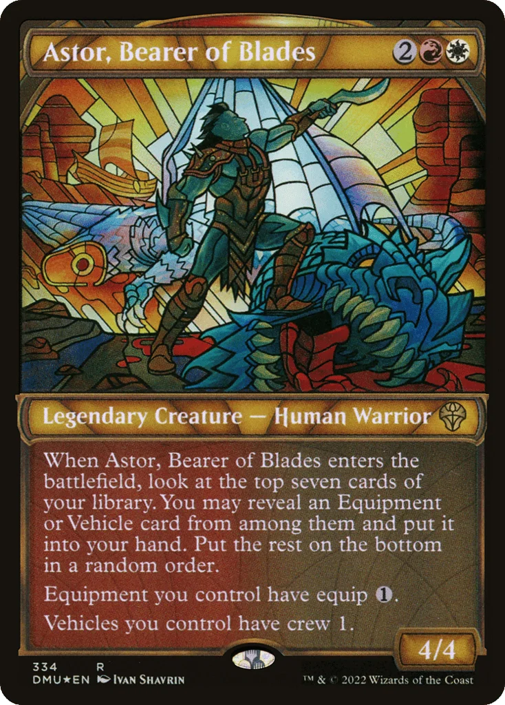 Astor, Bearer of Blades · Dominaria United