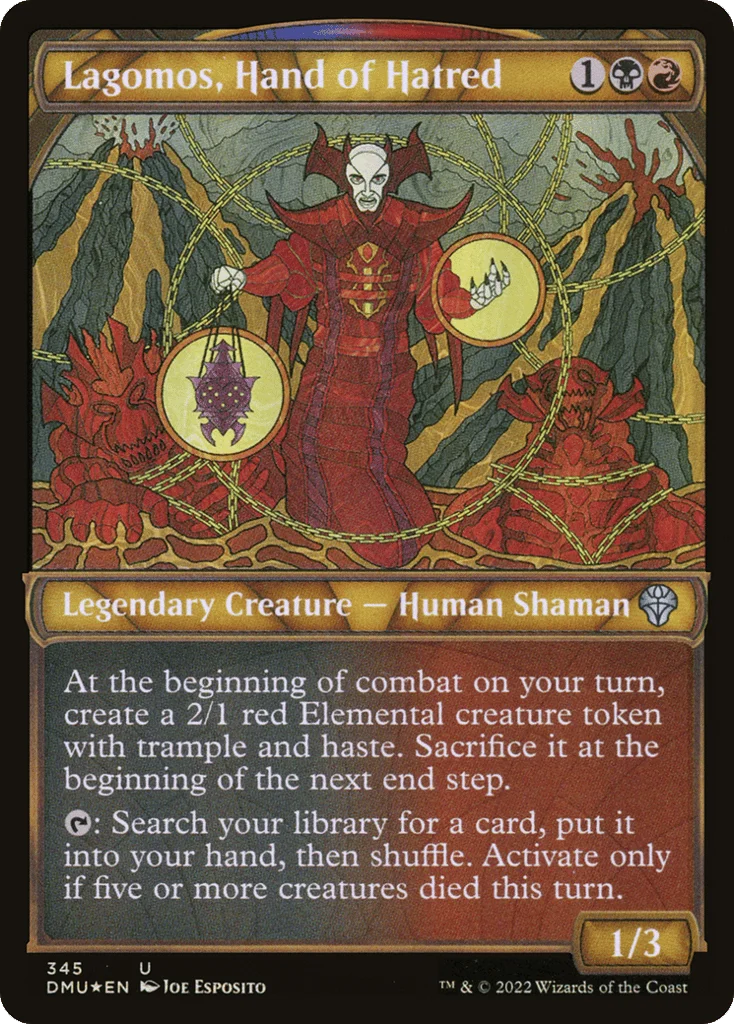 Lagomos, Hand of Hatred · Dominaria United