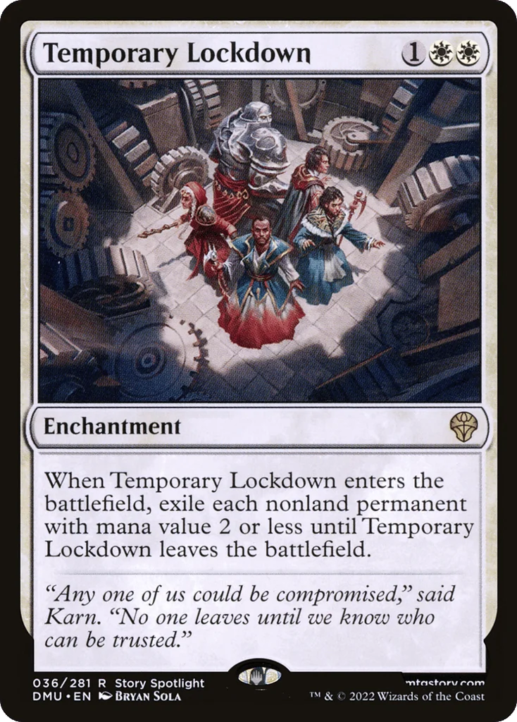 Temporary Lockdown · Dominaria United