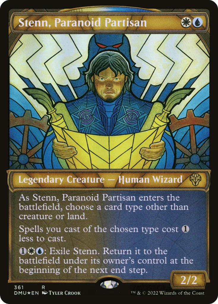 Stenn, Paranoid Partisan · Dominaria United