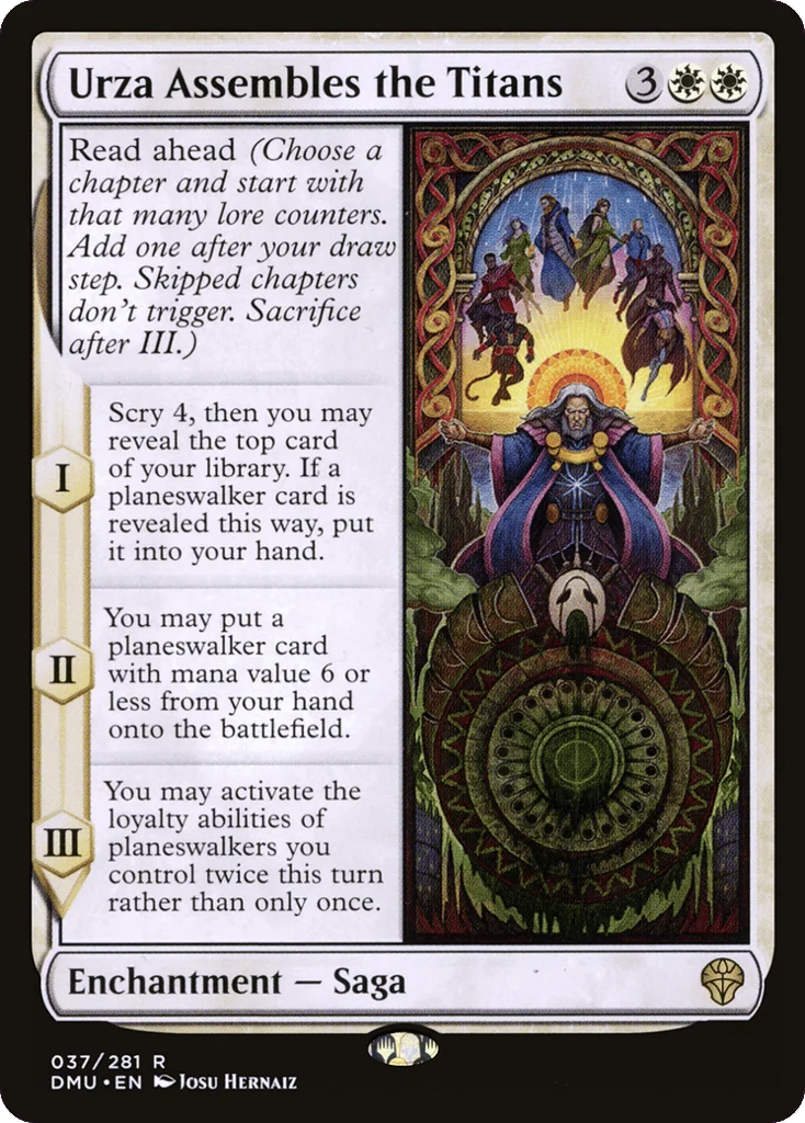 Urza Assembles the Titans · Dominaria United