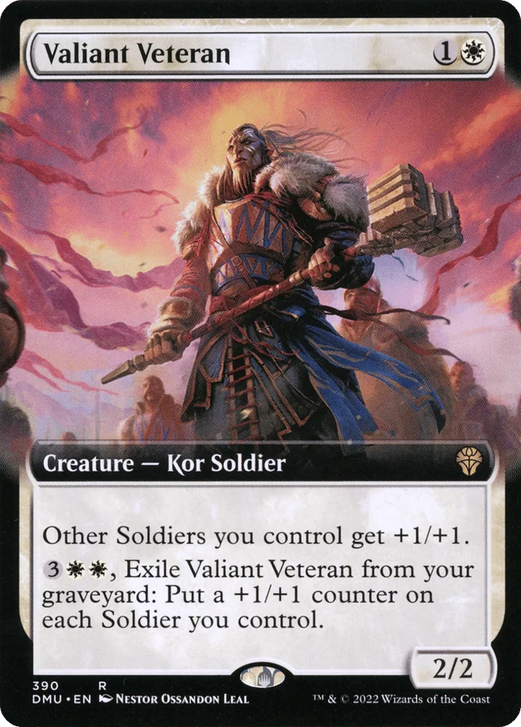 Valiant Veteran · Dominaria United