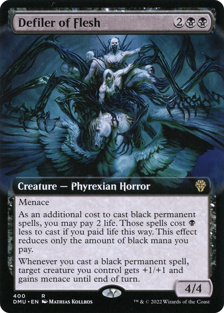 Defiler of Flesh · Dominaria United
