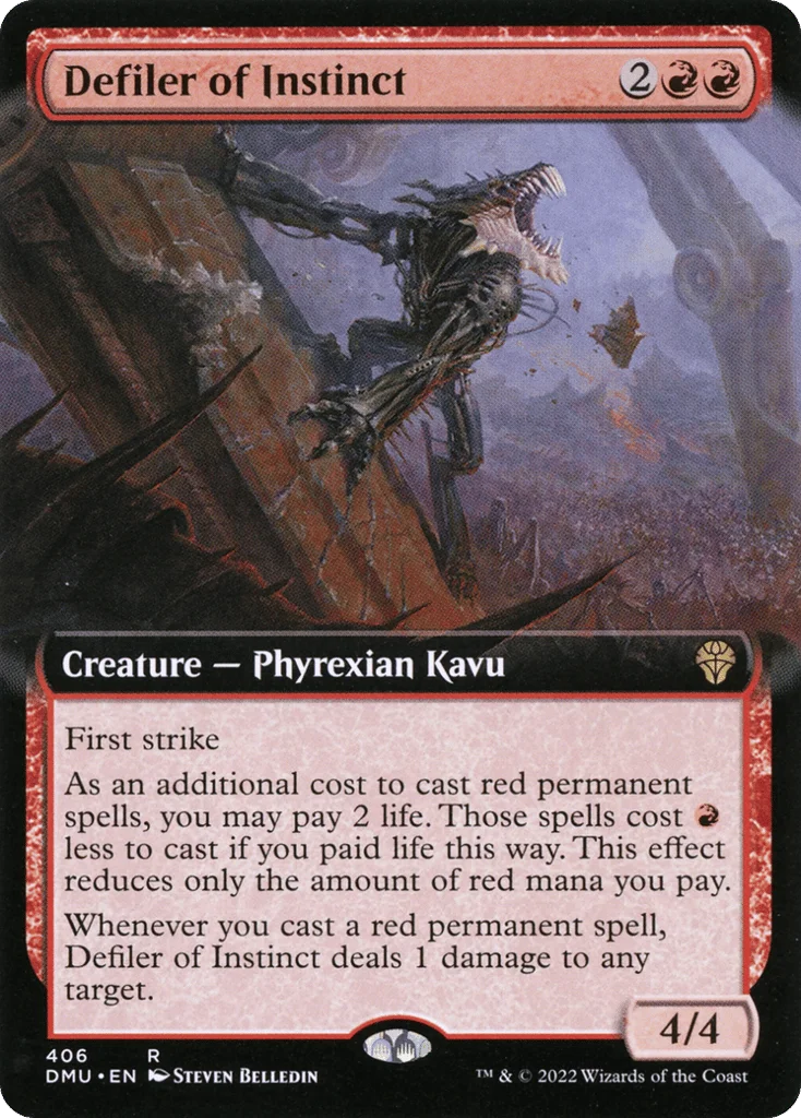 Defiler of Instinct · Dominaria United