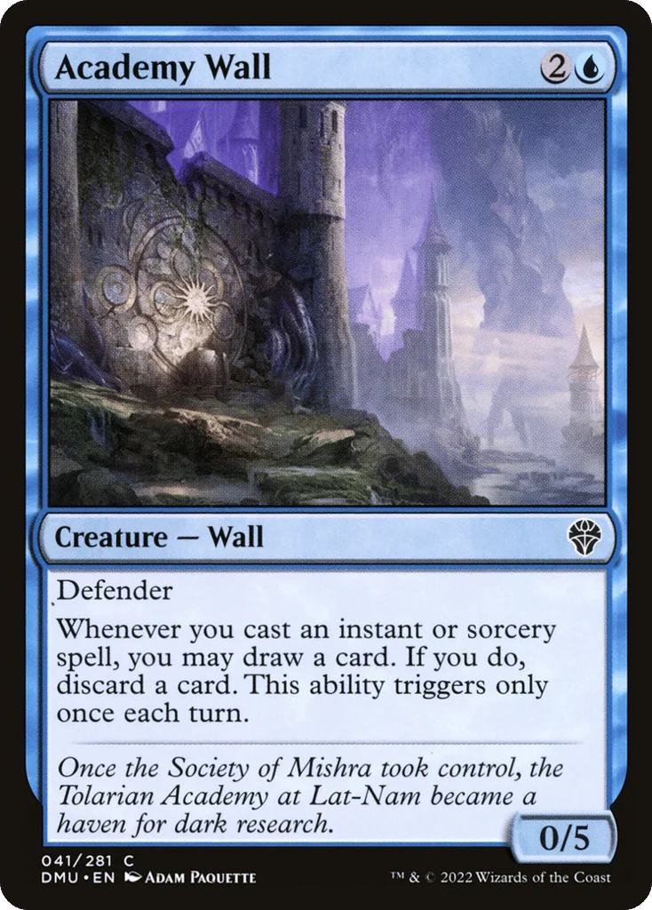 Academy Wall · Dominaria United