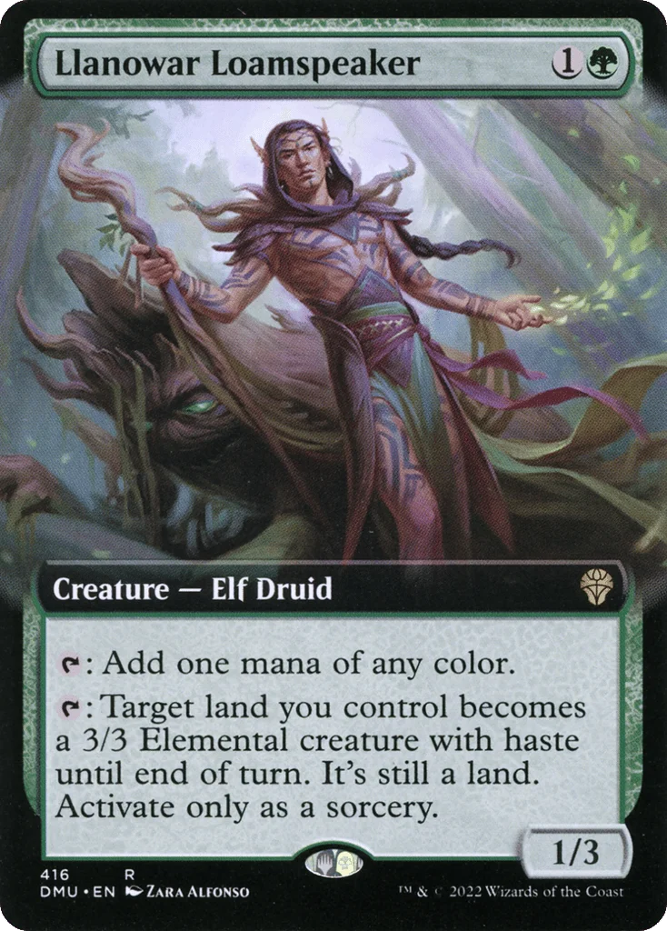 Llanowar Loamspeaker · Dominaria United