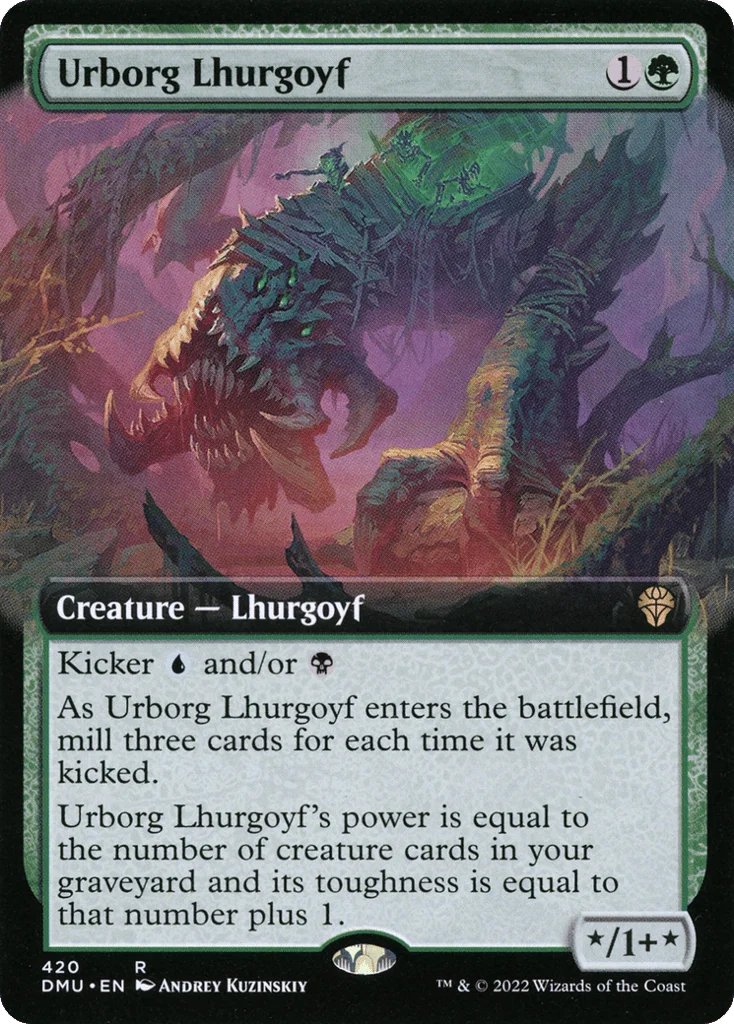 Urborg Lhurgoyf · Dominaria United