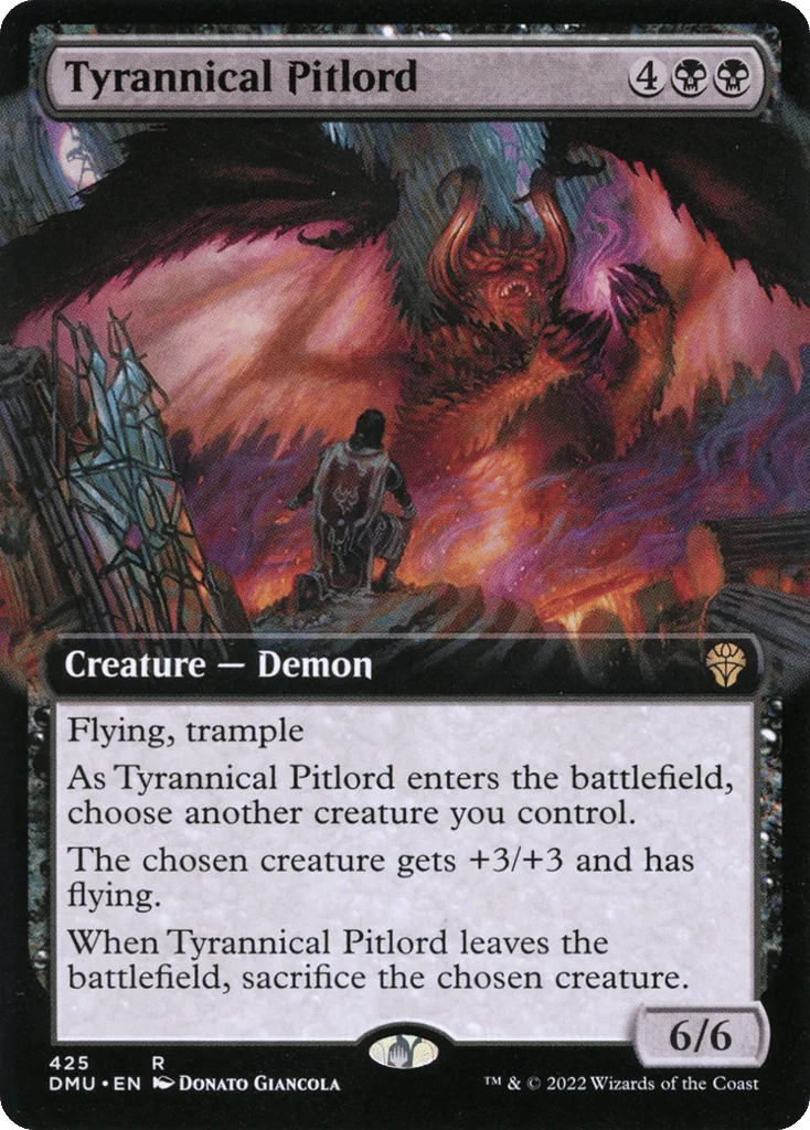 Tyrannical Pitlord · Dominaria United