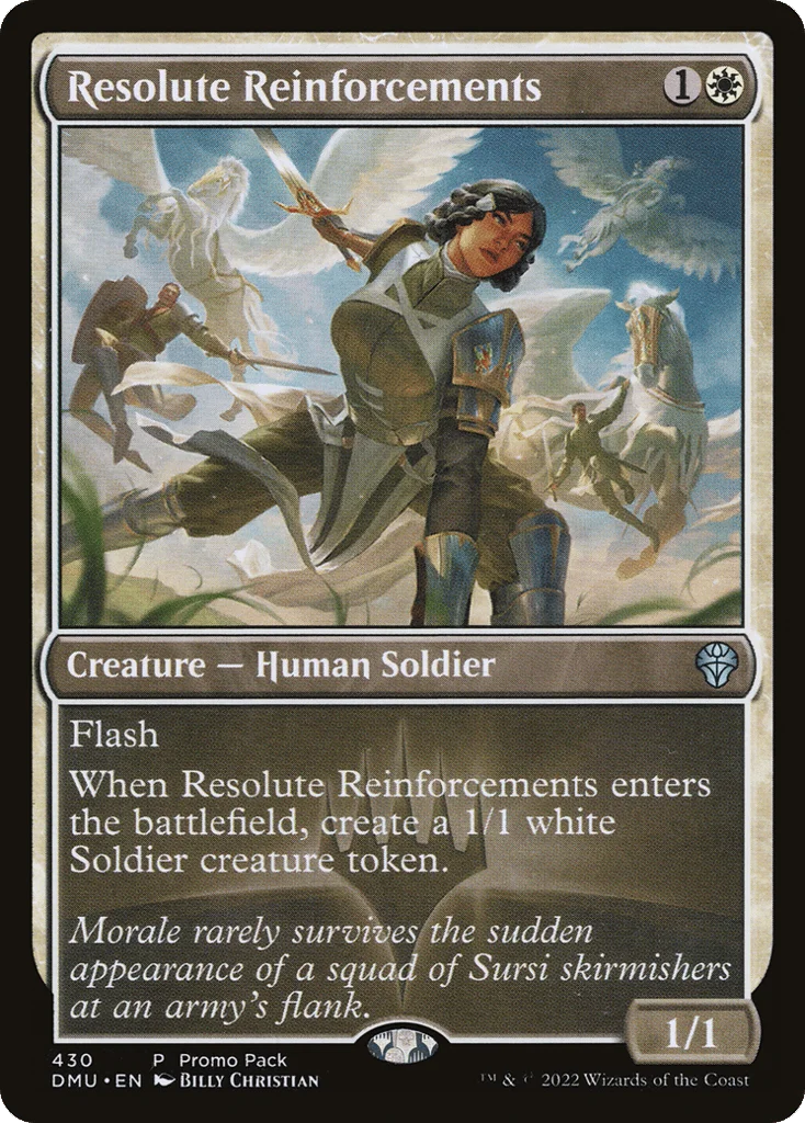 Resolute Reinforcements · Dominaria United