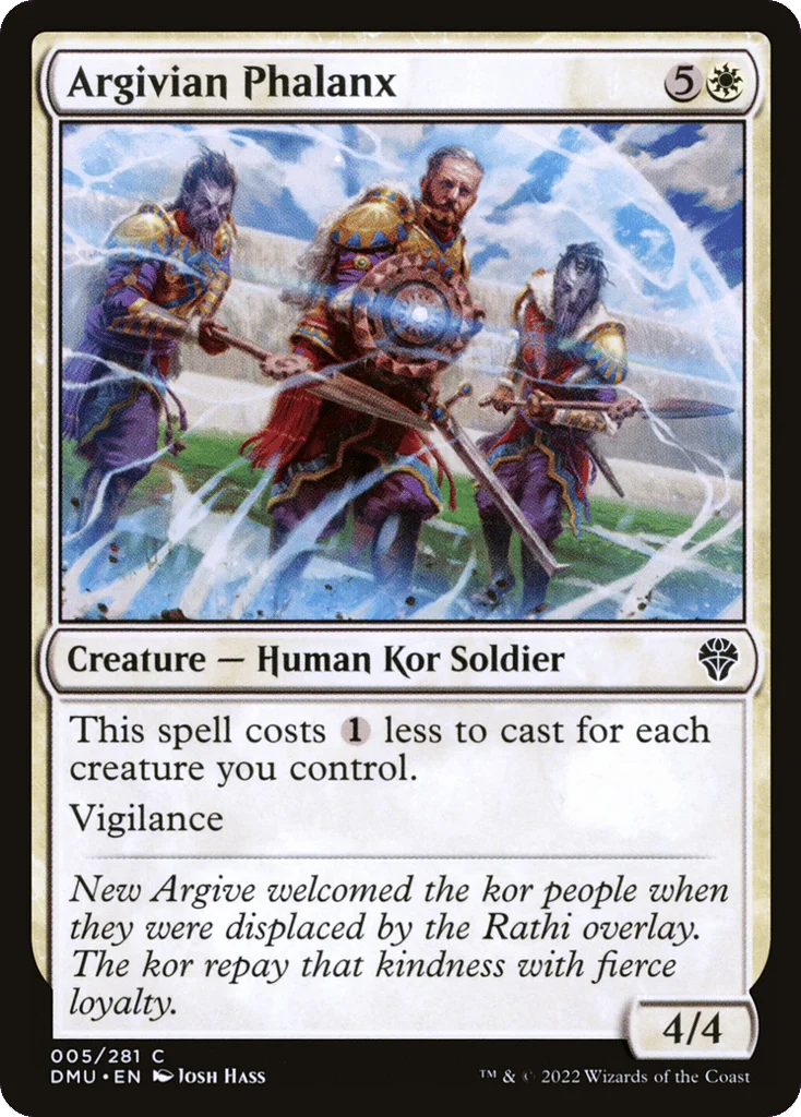 Argivian Phalanx · Dominaria United