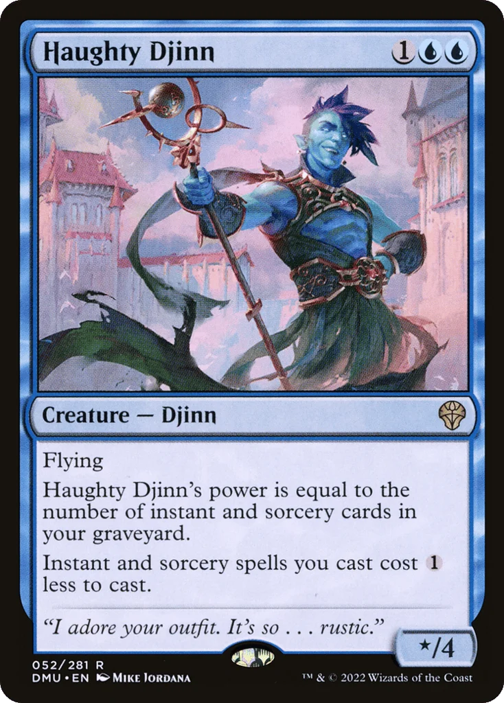 Haughty Djinn · Dominaria United