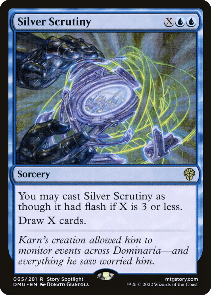 Silver Scrutiny · Dominaria United