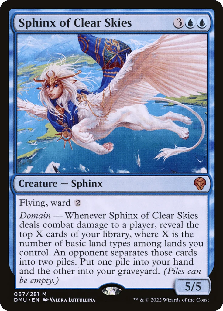 Sphinx of Clear Skies · Dominaria United