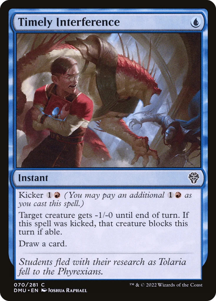 Timely Interference · Dominaria United