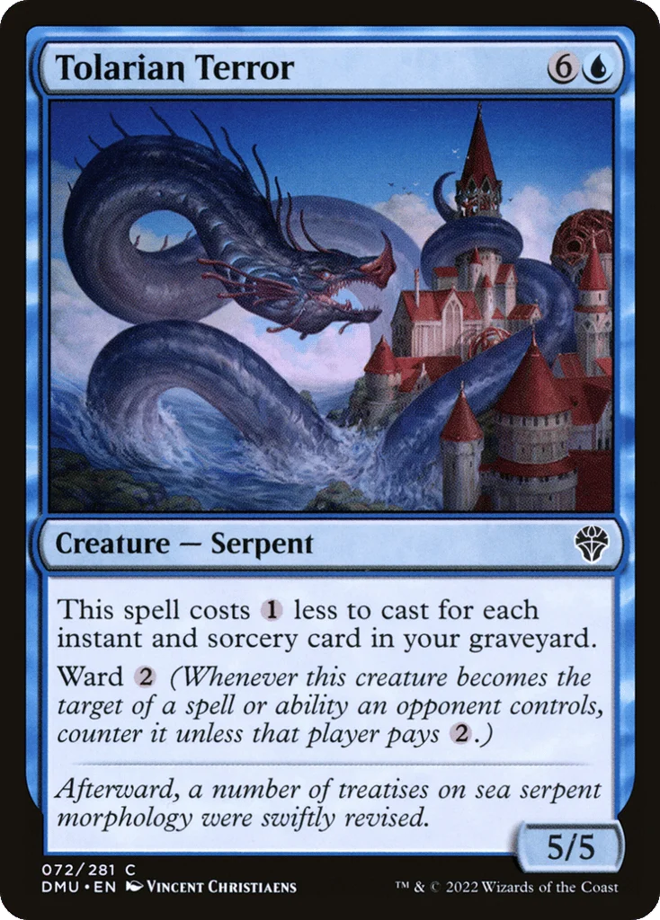 Tolarian Terror · Dominaria United