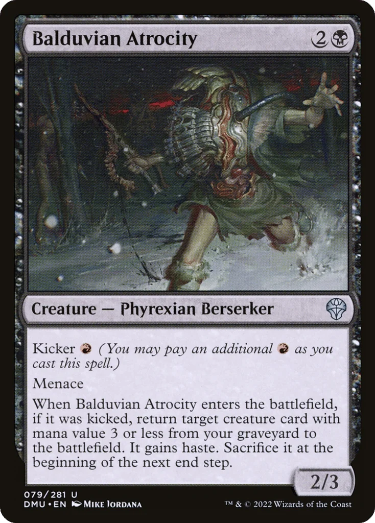 Balduvian Atrocity · Dominaria United