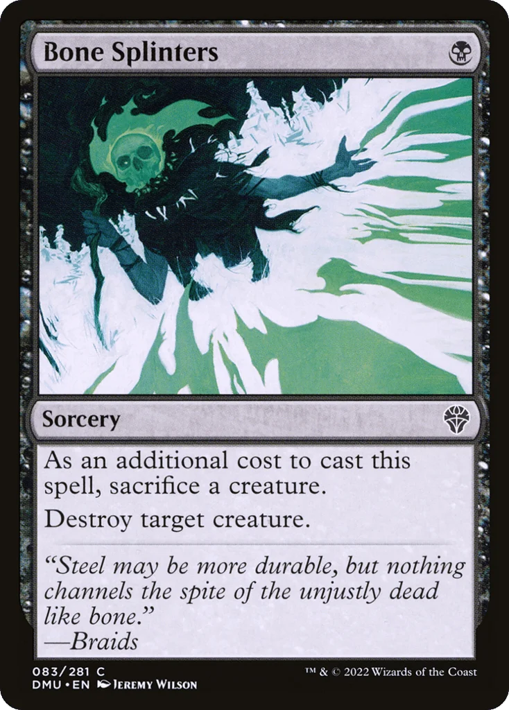 Bone Splinters · Dominaria United