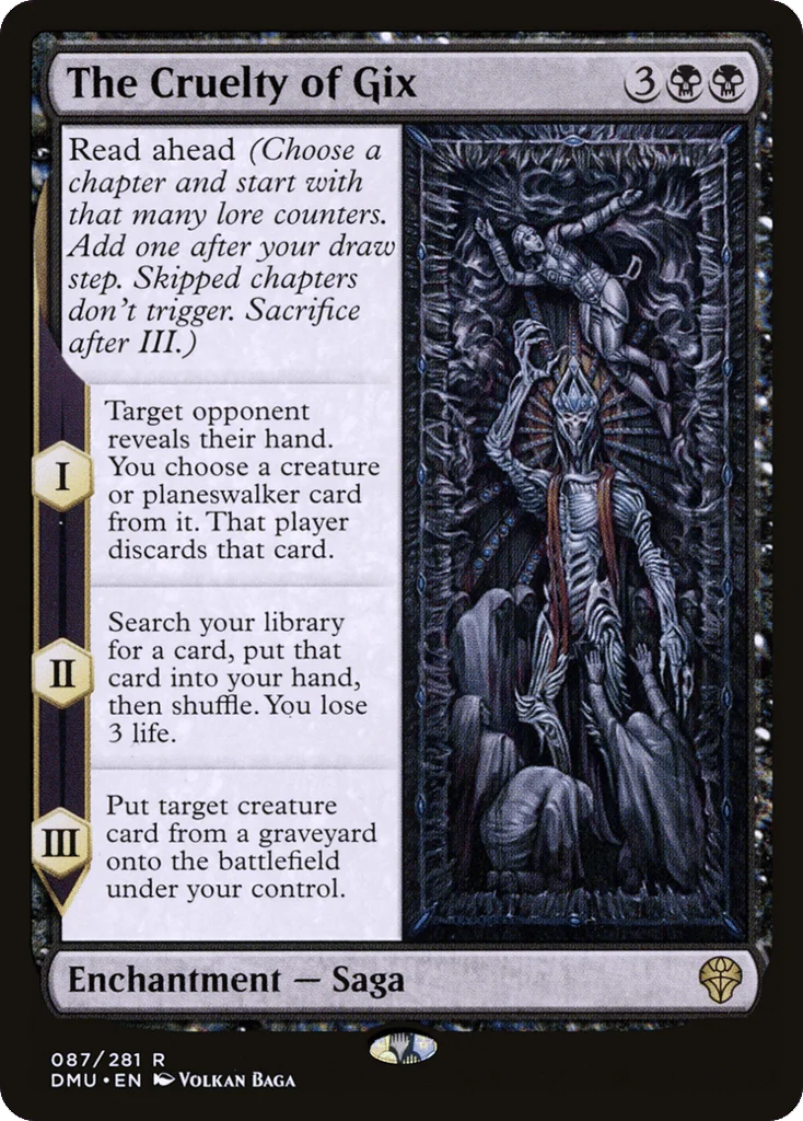 The Cruelty of Gix · Dominaria United