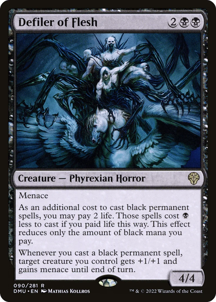 Defiler of Flesh · Dominaria United
