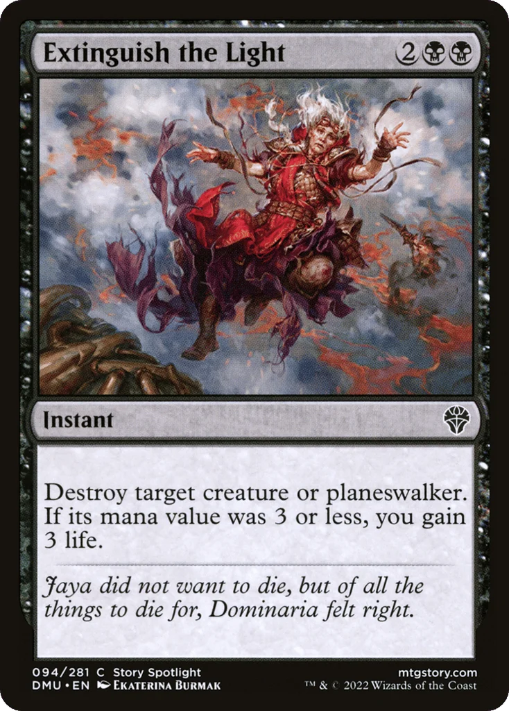 Extinguish the Light · Dominaria United