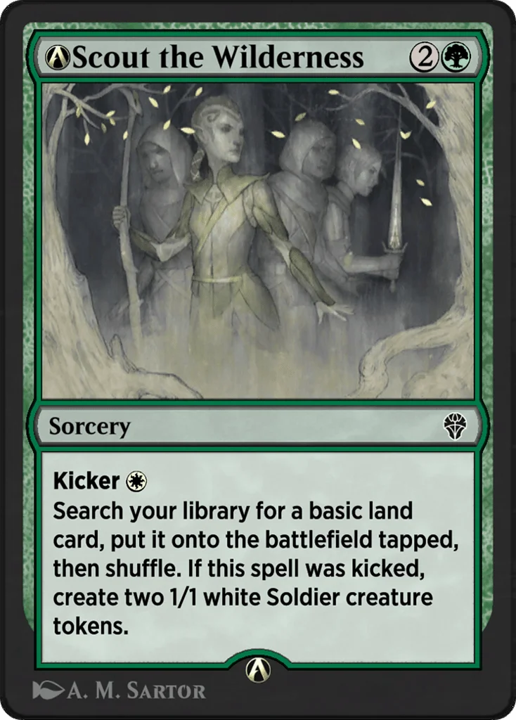 A-Scout the Wilderness · Dominaria United