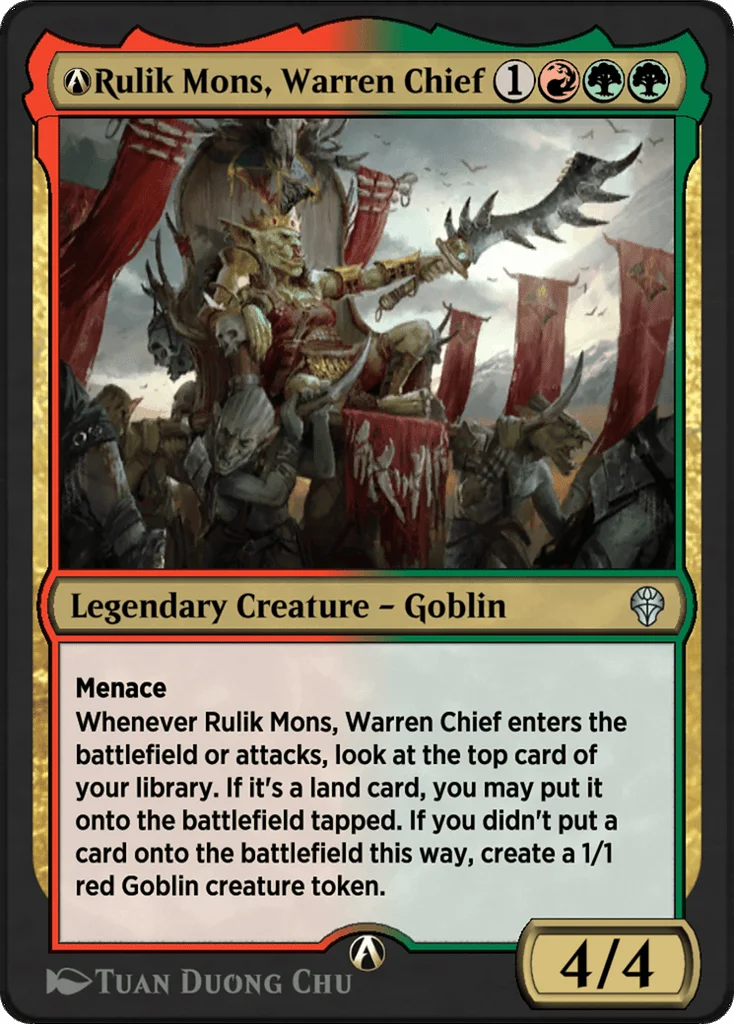 A-Rulik Mons, Warren Chief · Dominaria United