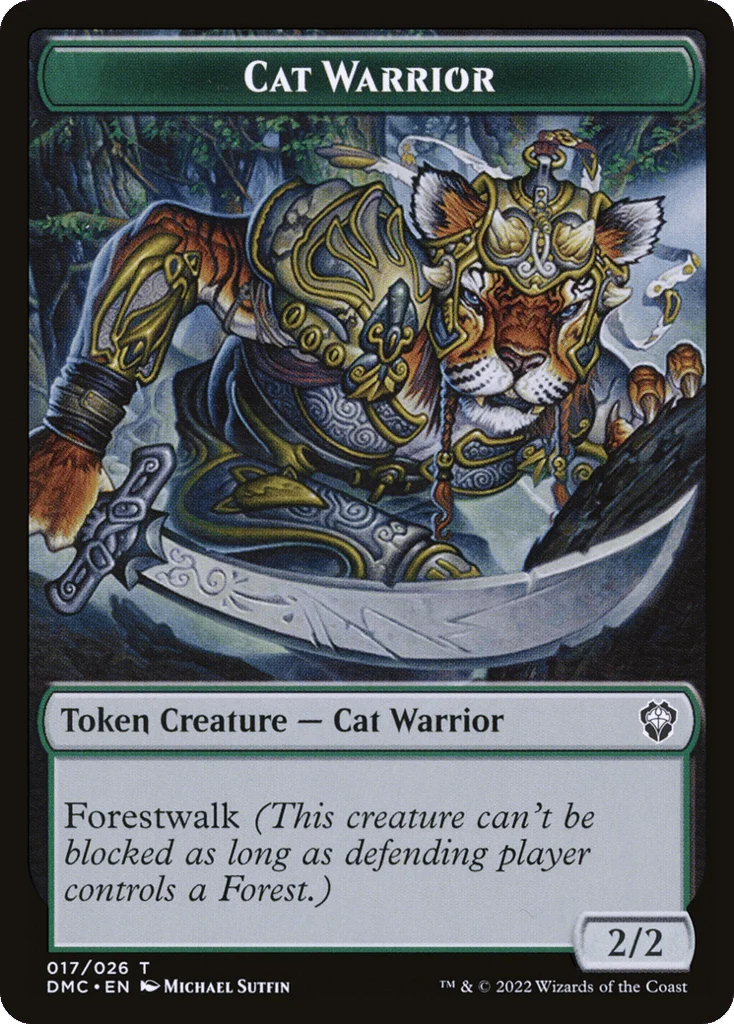 Cat Warrior · Dominaria United
