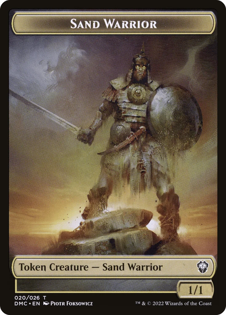 Sand Warrior · Dominaria United