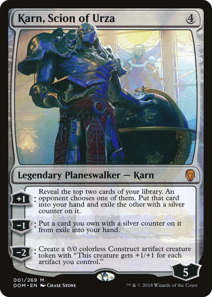 Karn, Scion of Urza · Dominaria