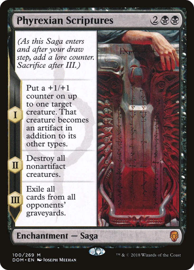 Phyrexian Scriptures · Dominaria