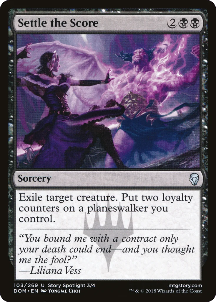 Settle the Score · Dominaria