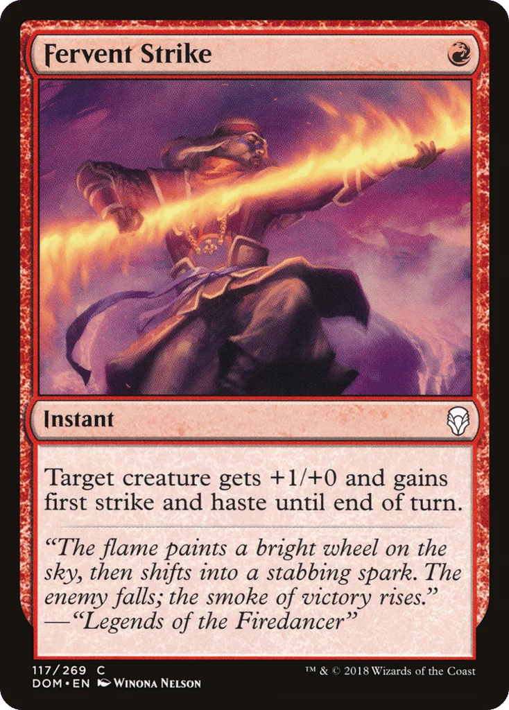 Fervent Strike · Dominaria