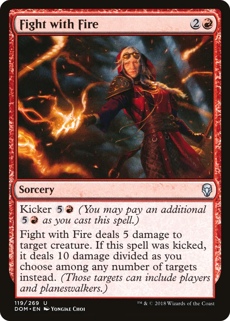 Fight with Fire · Dominaria