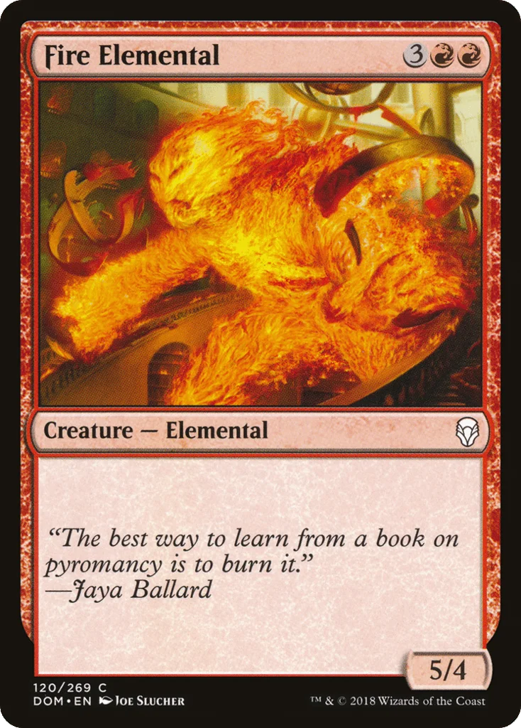 Fire Elemental · Dominaria