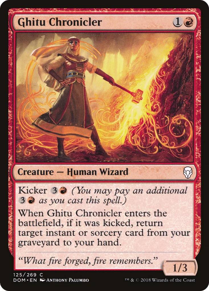 Ghitu Chronicler · Dominaria