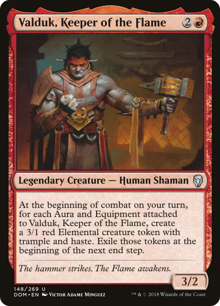 Valduk, Keeper of the Flame · Dominaria